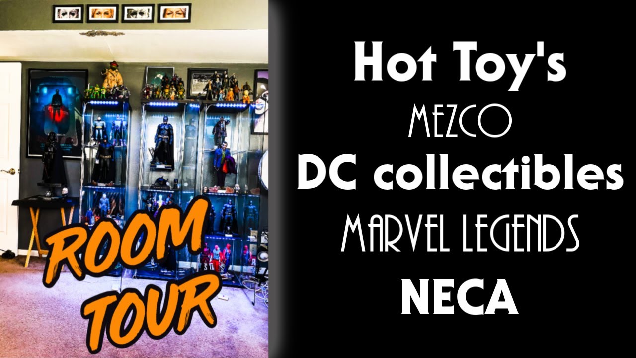 Collection Tour/Room Tour - Hot Toy's, Mezco, Marvel legends & More!