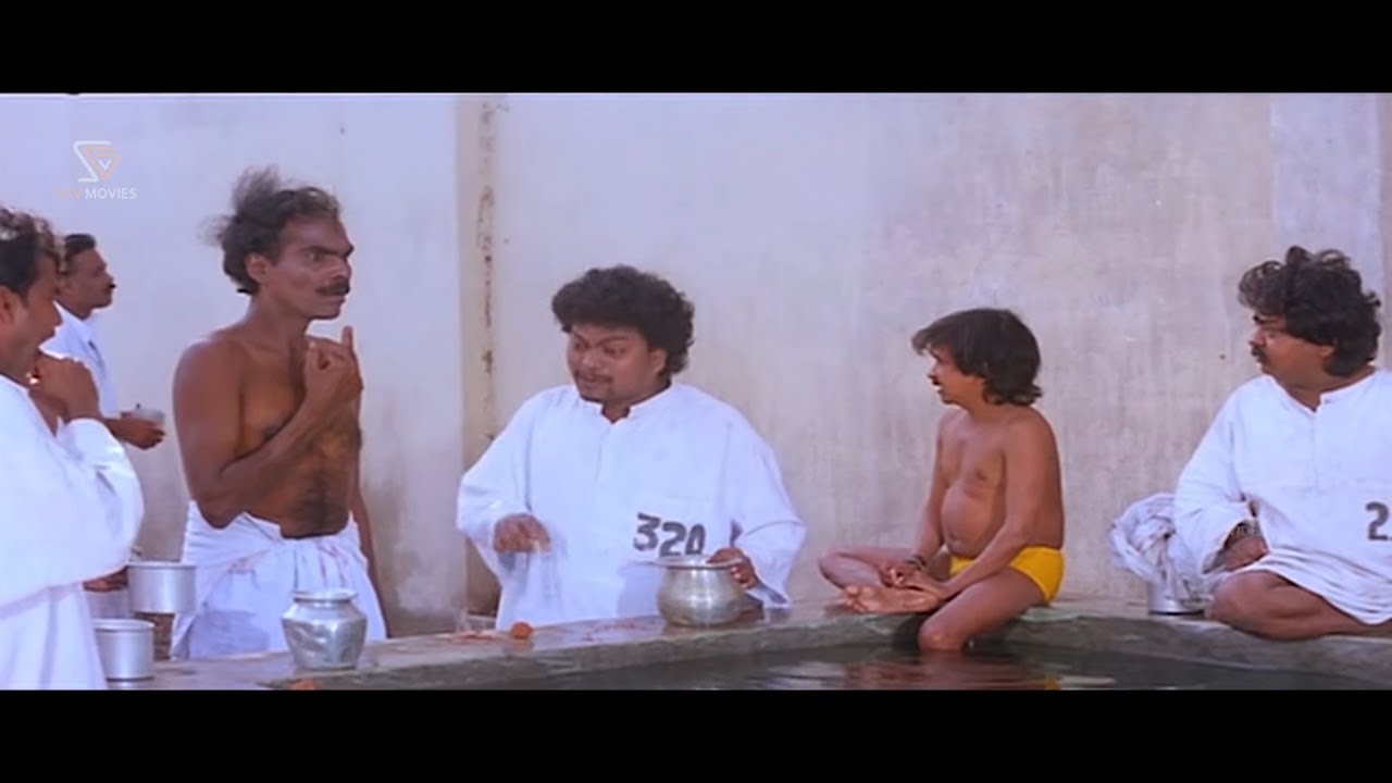 ಆಸಿಡ್ ಕುಡಿದು ರೌಡಿ ಗೆ ಶಾಕ್ ಕೊಟ್ಟ ಸಾಧು ಕೋಕಿಲ ಕಾಮಿಡಿ | Central Jail Kannada Movie Comedy Scene