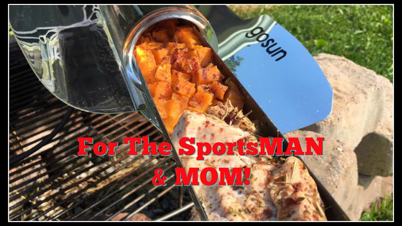 SportsMOM Cooking | NO Fire or Electricity | GoSun!