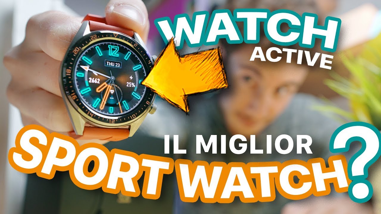 Il MIGLIOR SPORT WATCH? Huawei WATCH GT Active, uno Smartwatch ESSENZIALE - RECENSIONE (ITA)