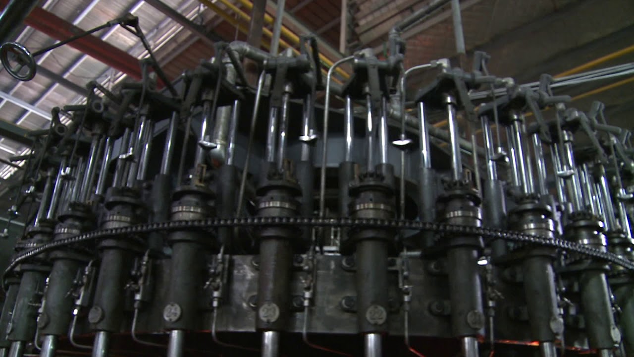 H28-glassware press & blow machine
