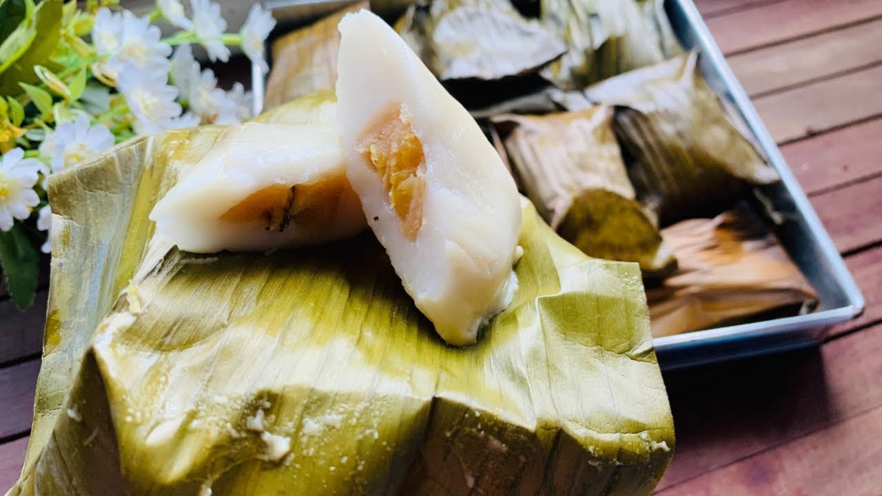 NAGASARI ISI PISANG DIBUNGKUS DAUN PISANG PALING LEMBUT DAN PRAKTIS . Resep DenisAurora