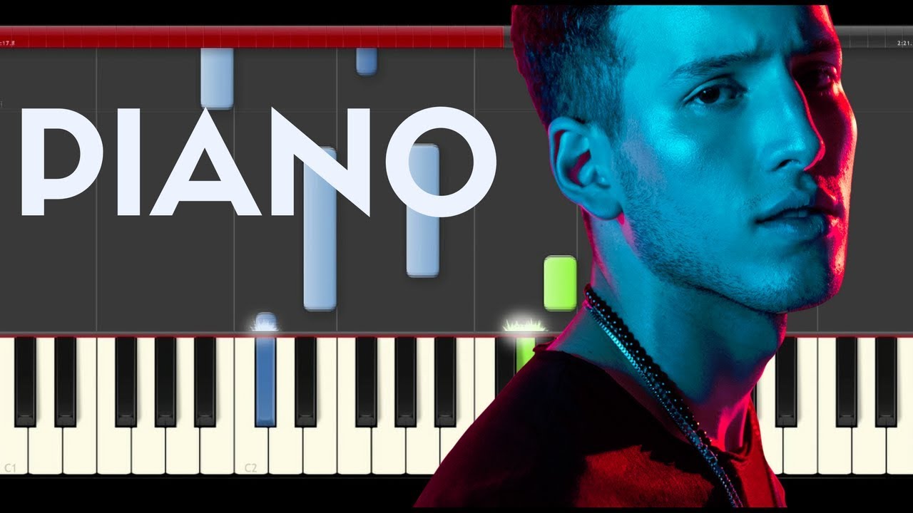 Sebastian yatra Como mirarte piano midi tutorial sheet partitura cover how to play app