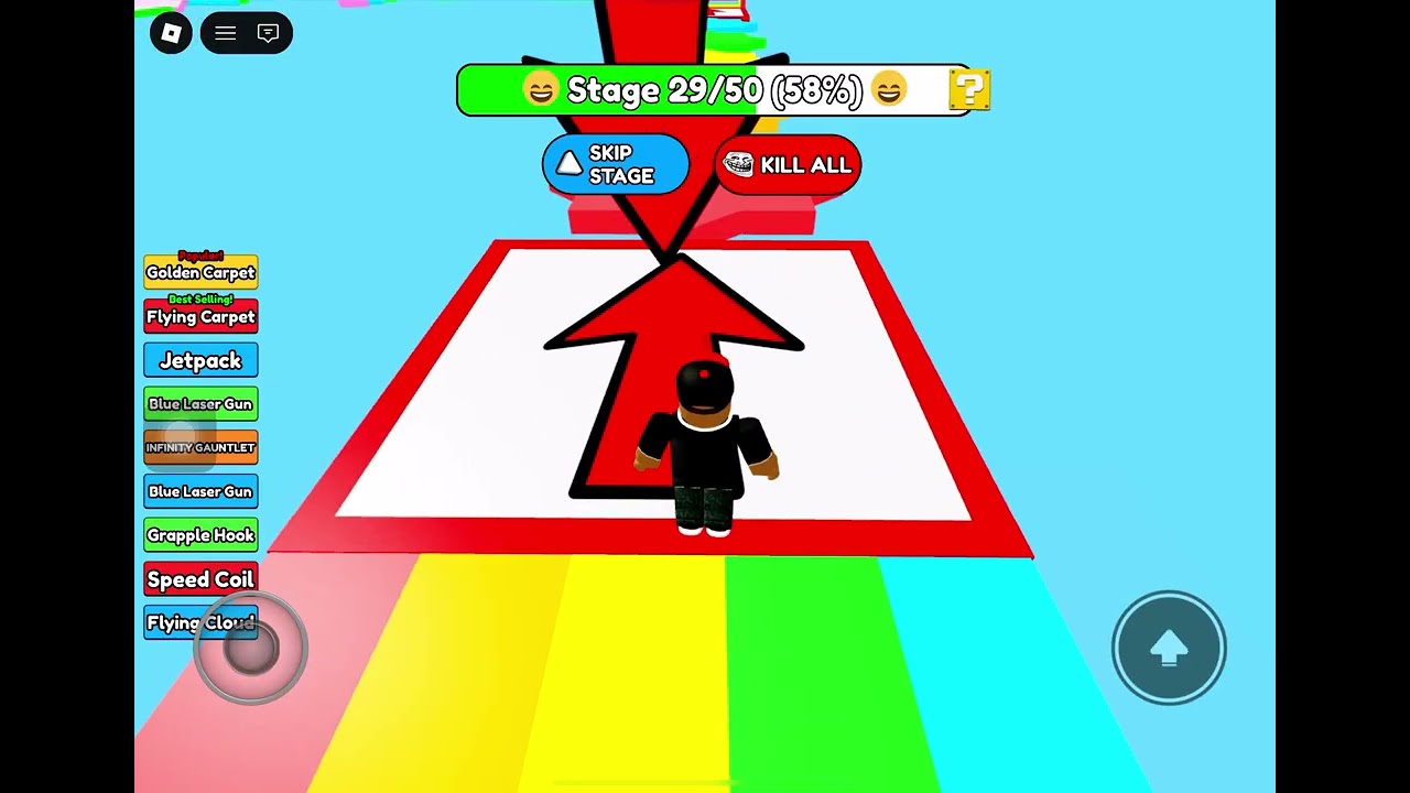 ￼ part 3 of rainbow obby🌈 ￼