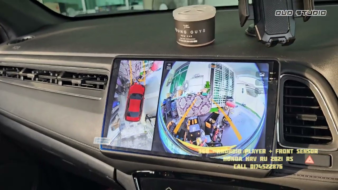 HONDA HRV RS 2021 PASANG ANDROID + 360 + SENSOR DEPAN 