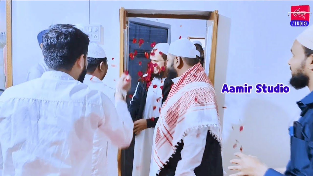 Grand Entry Qari Usama Aanandi In Al Hayat International Tours And Travels office Godhra #shorts