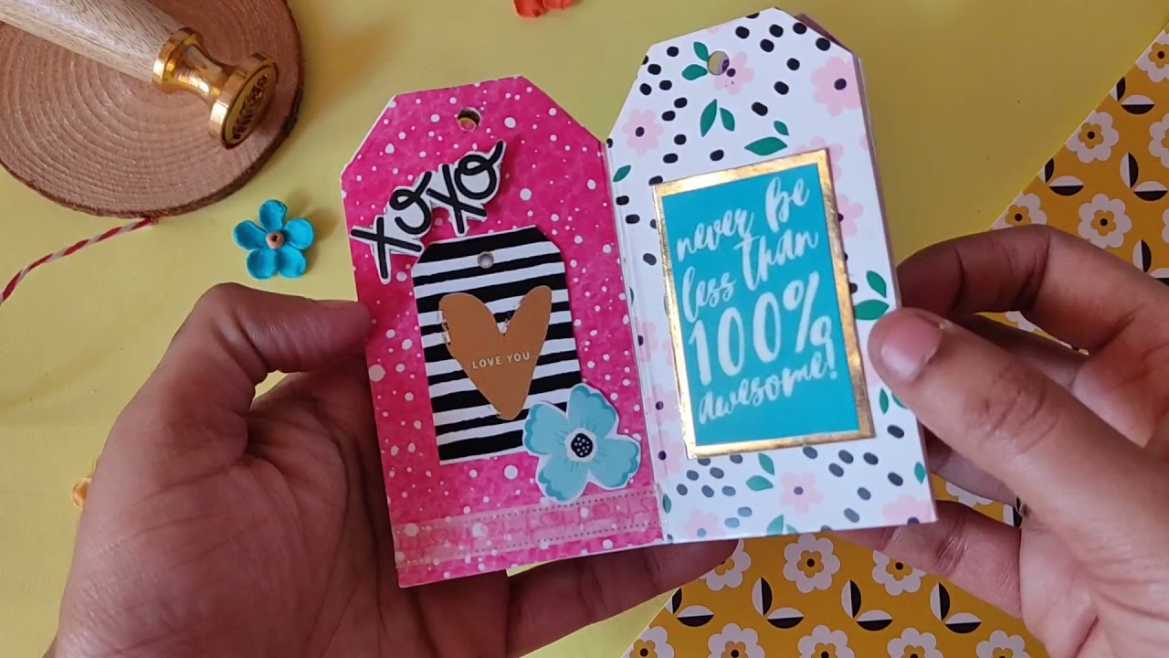 tag album 🔖 #handmadealbum#tagcard#diygifts#craftideas#albummaking#handmade#art#shorts#milircreation