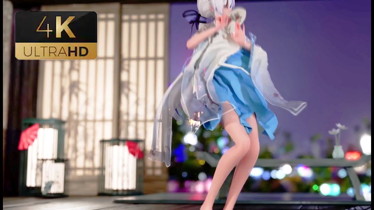 【MMD】Dance under the moonlight. Yowane Haku 弱音ハク『 千里邀月 』