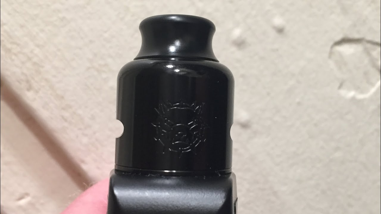 Mongrel RDA from Deuces Jack and Damn Vape! 90Watt! Single coil BANGER!