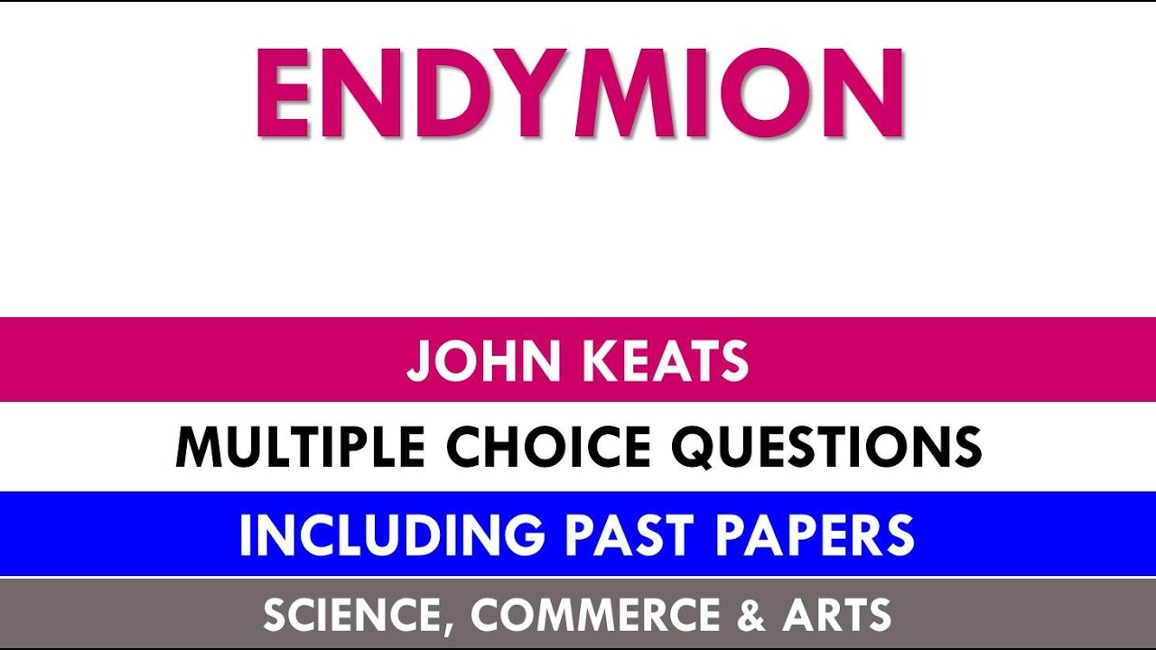 Endymion | MCQs