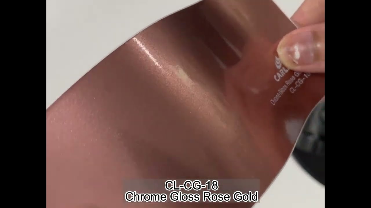 CARLIKE CL-CG-18 CHROME GLOSS ROSE GOLD VINYL
