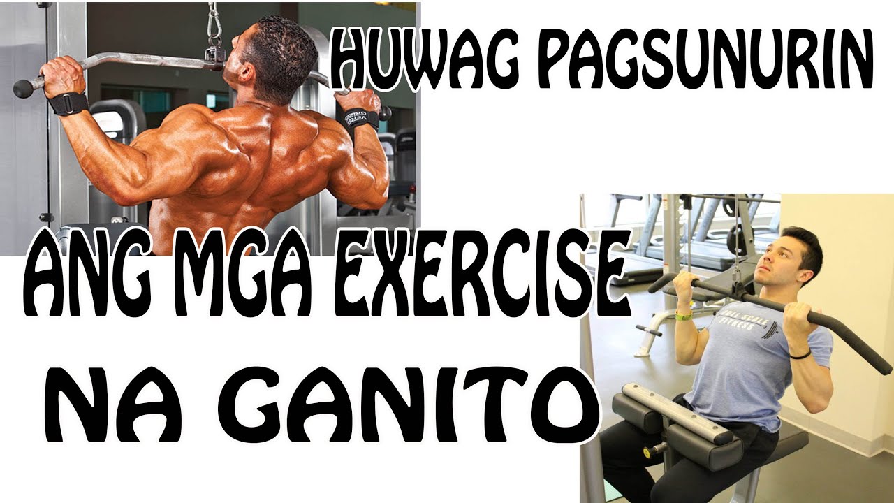 ANG PAGKAKASUNOD-SUNOD NG MGA EXERCISES. AYUSIN MO PARA MAGAWA MO ANG 100% QUALITY WORKOUT