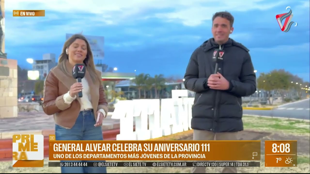 El departamento de GENERAL ALVEAR celebra su aniversario 111