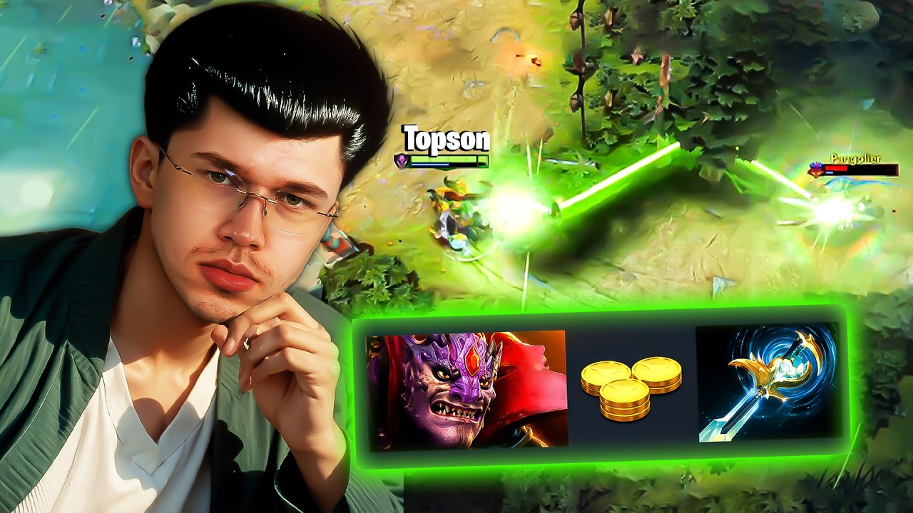Как Topson на самом деле играет на LION в 7.41c...