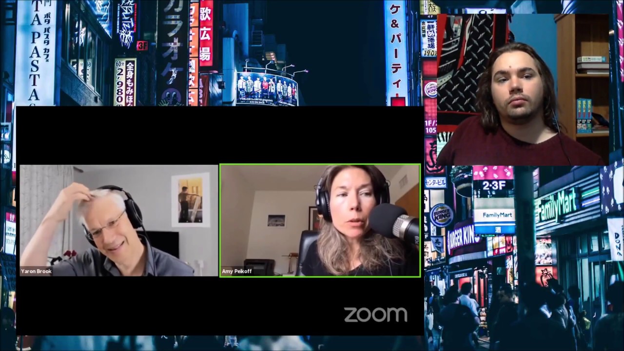 Jordan Peterson at OCON &mdash; (Re: Yaron Brook and Amy Peikoff)