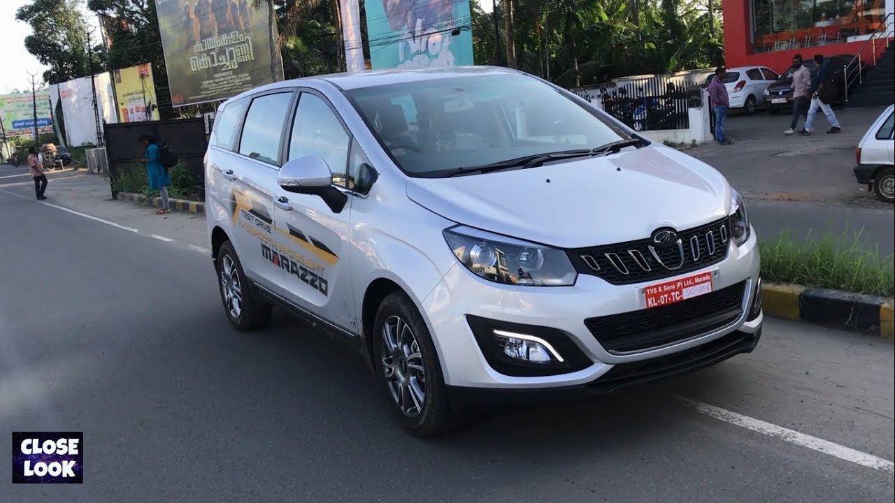 Mahindra marazzo m8  2018 In- depth Review / close look/ Exterior, Interior,sound,Startup