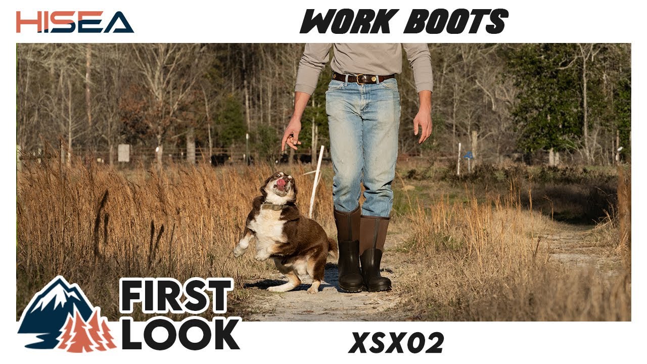 Work Boots for men Neoprene - Fantasy On Farm - HISEA