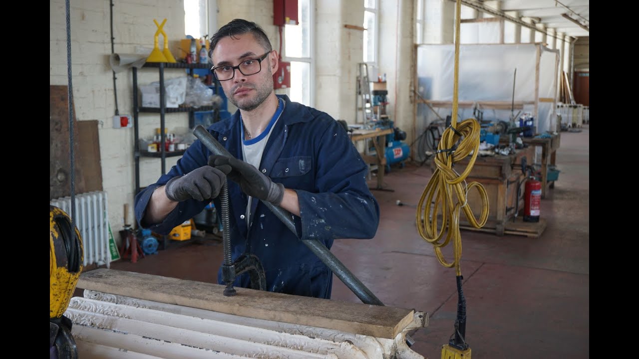 Vintage Cast Iron Radiators. How we renovate an original cast iron radiator