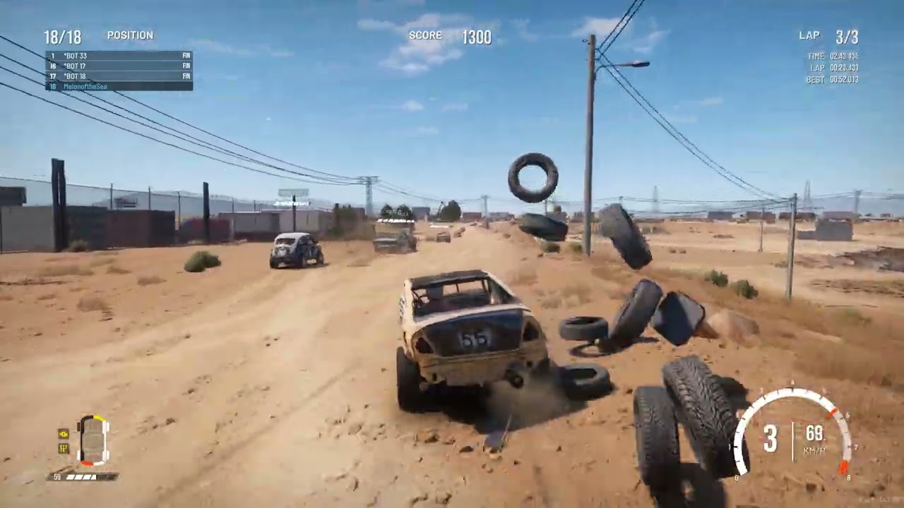 Wreckfest Gameplay pt 2.. I didn't get any better