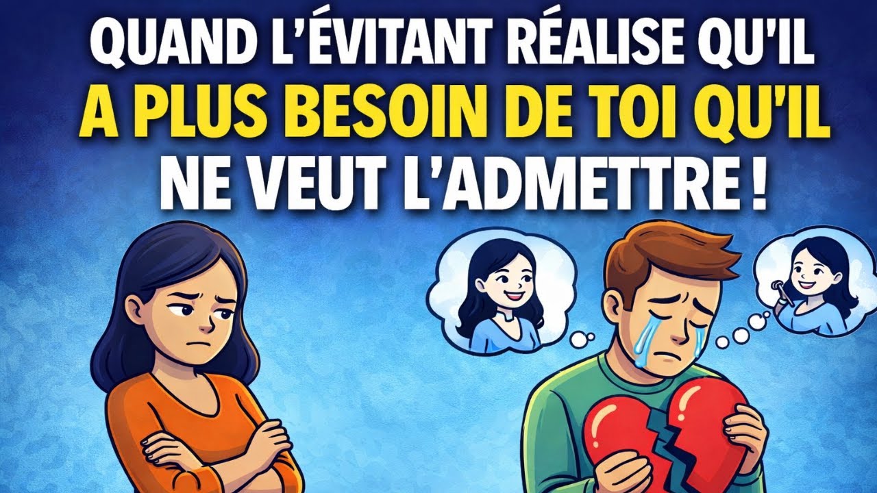 VOICI CE QUI SE PASSE QUAND L’ÉVITANT RÉALISE QU’IL A PLUS BESOIN DE TOI QU’IL NE VEUT L’ADMETTRE !