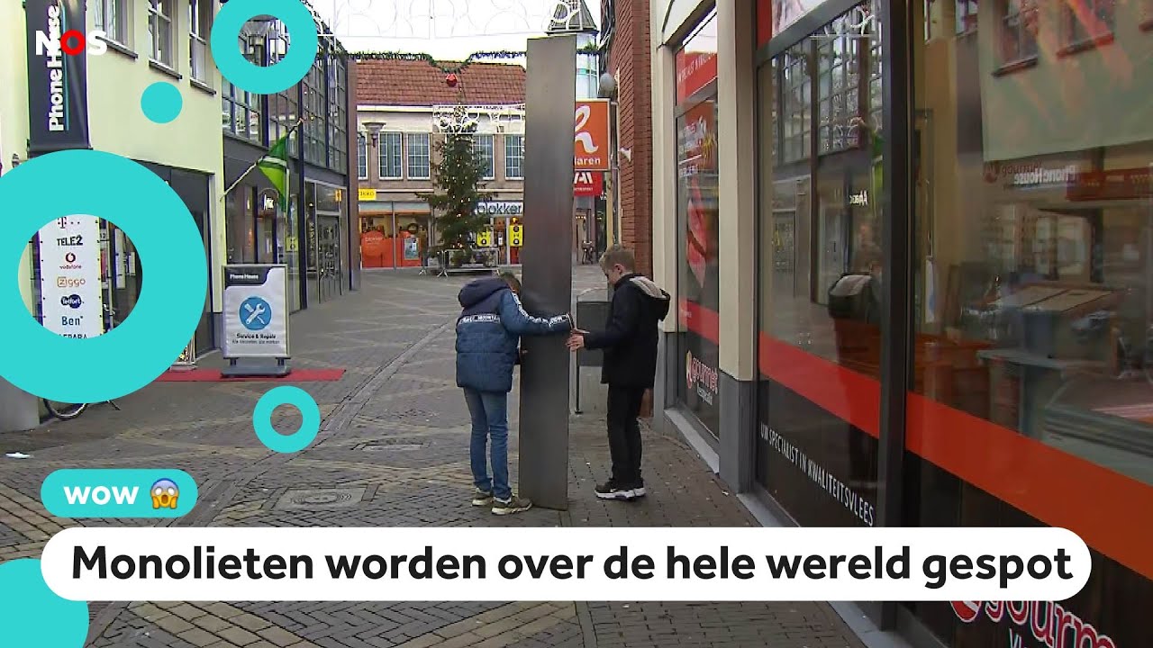 Kinderen ontdekken mysterieuze pilaar in Nederland