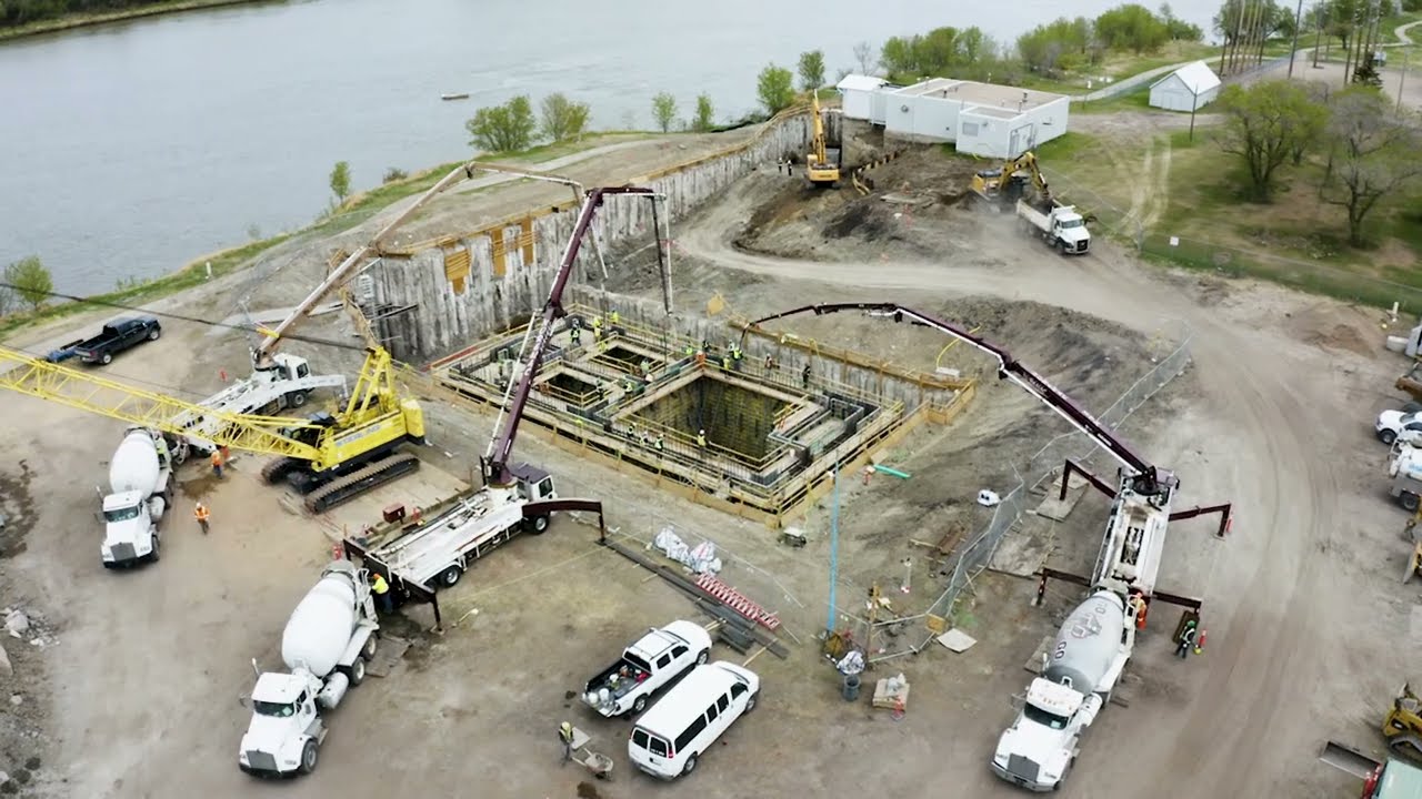 The New Raw Water Pump House: City of Prince Albert