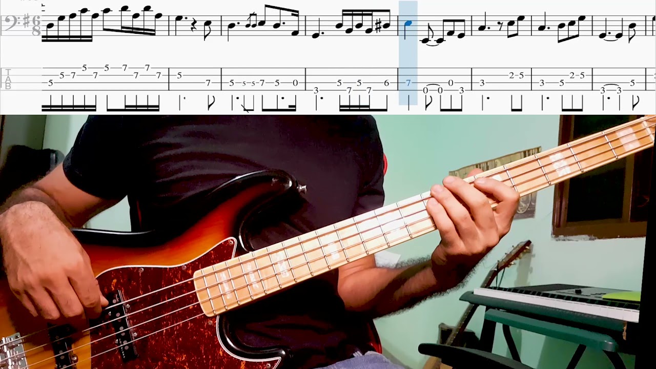 The Jackson 5 - Who's Lovin You (Bass Cover w/ tabs)