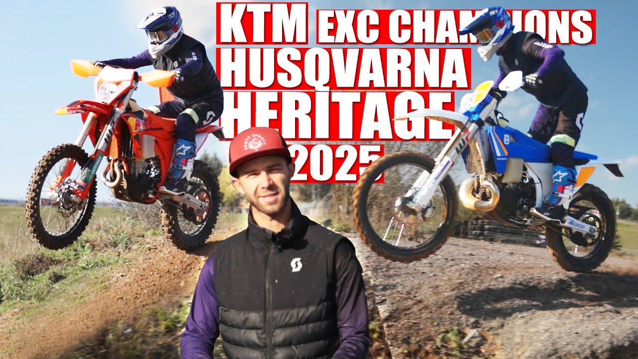 KTM EXC Champions i Husqvarna Heritage. Modele na rok 2025. Opinia wielokrotnego mistrza Polski