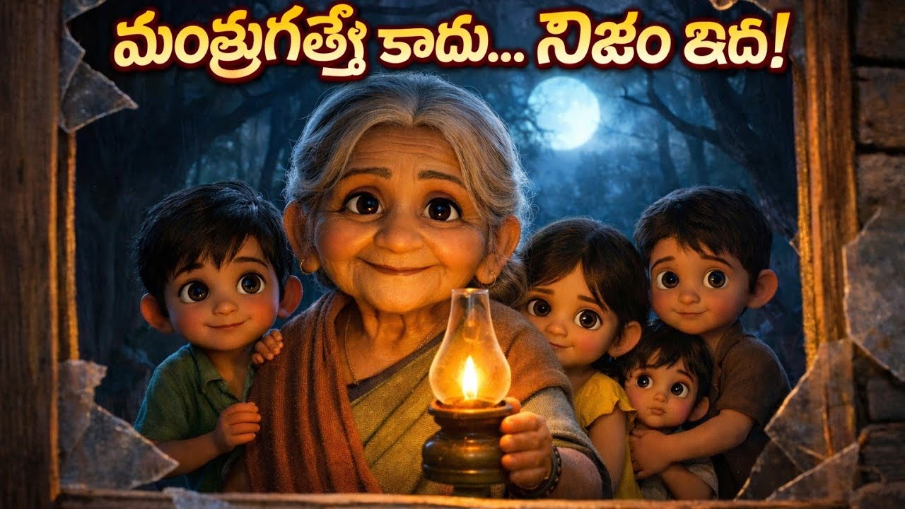 మంత్రగత్తె కాదు… అడవిలో ఉన్న నిజం👉 అడవిలో దాగిన నిజం  #aistories #FamilyFriendly #KidsStoriesTelugu