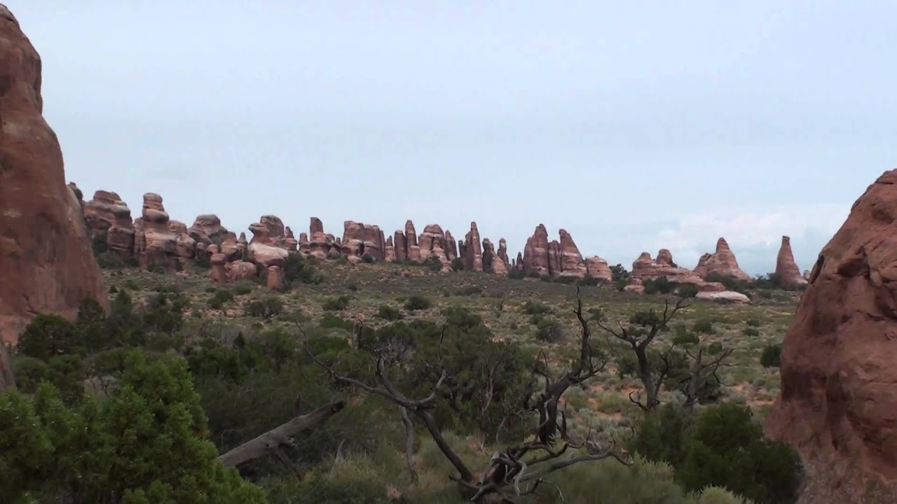 Arches National Park  - Outlook from Tunnel Arch