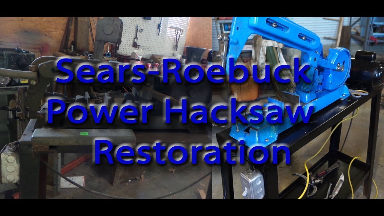 Antique Power Hacksaw Restoration