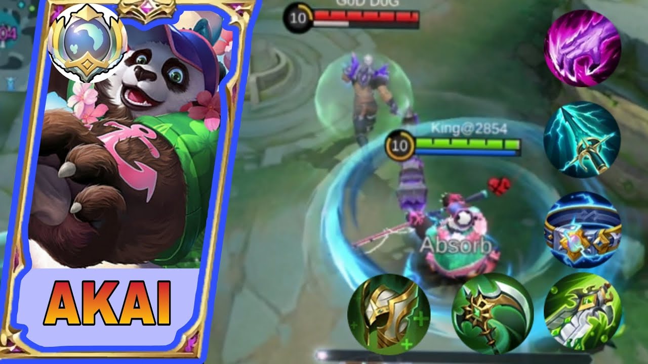 Akai 27 Kills + Support!! Best Akai Jungle Top Global Build And Emblem  2025 / Mobile Legends.