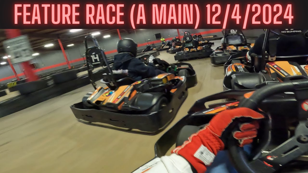 On Track Karting | Wednesday Adult League Race (A MAIN) 12/4/2024