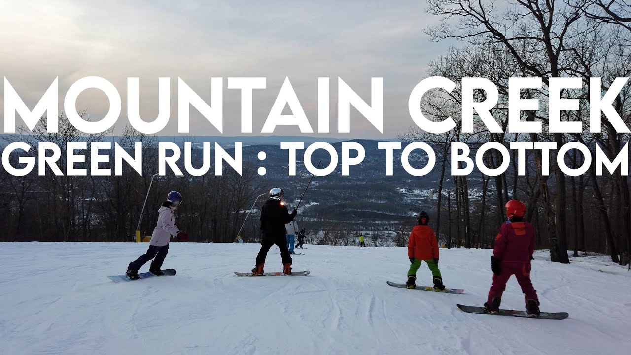 Mountain Creek   Green Run Top to Bottom