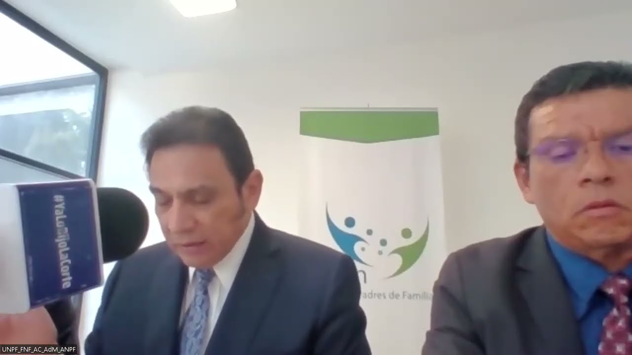 Rueda de Prensa Cambio de presupuesto educacion (Mayo 2022)
