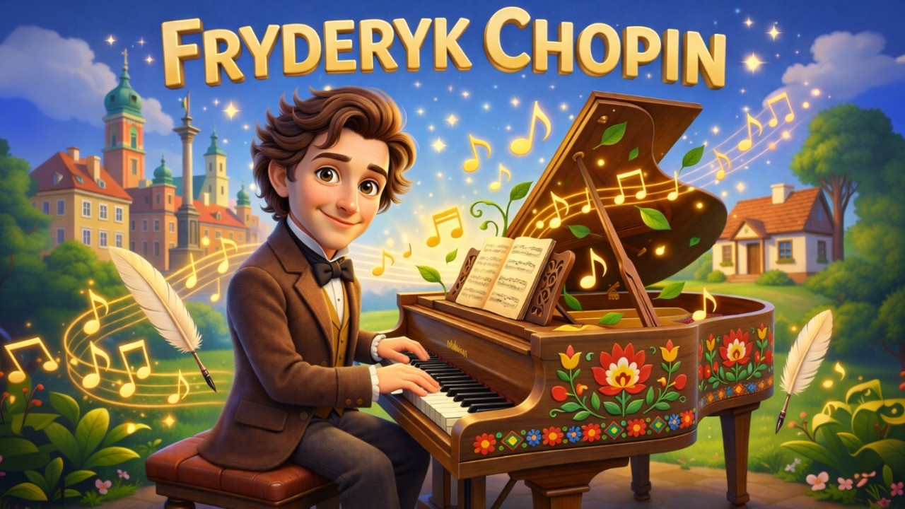 Fryderyk Chopin - Niezwykła historia 🎹 Film edukacyjny o WIELKIM Polaku 🎼🎶