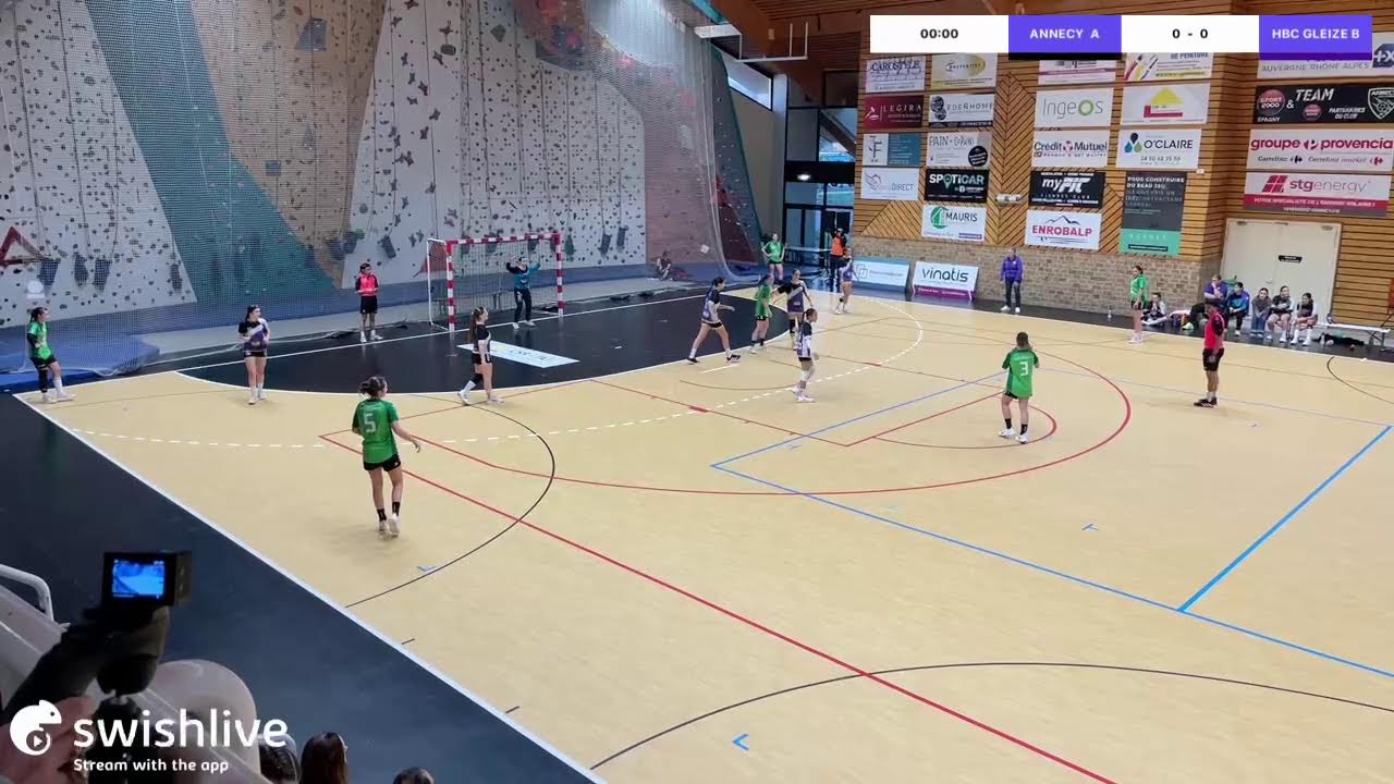 Live propulsé par l'application Swish Live
ANNECY  A VS HBC GLEIZE B