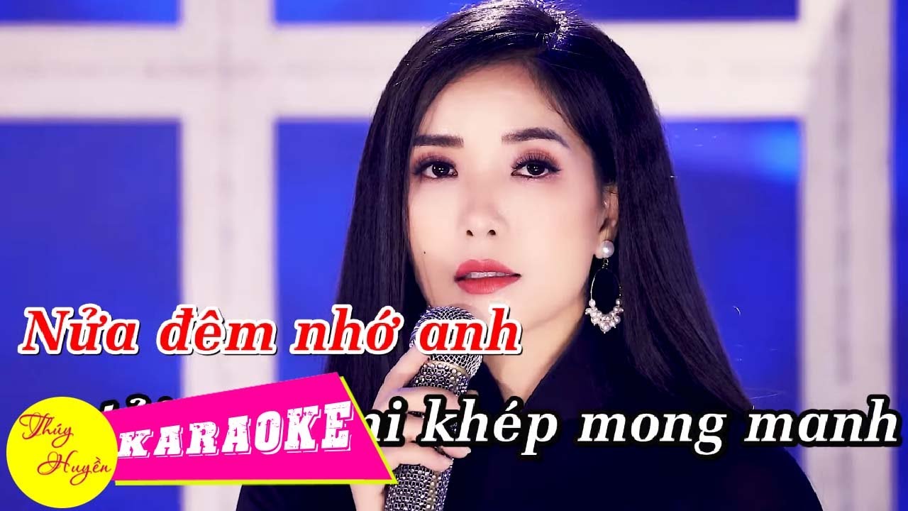 Giấc Ngủ Cô Đơn Karaoke - Thúy Huyền | Beat Chuẩn