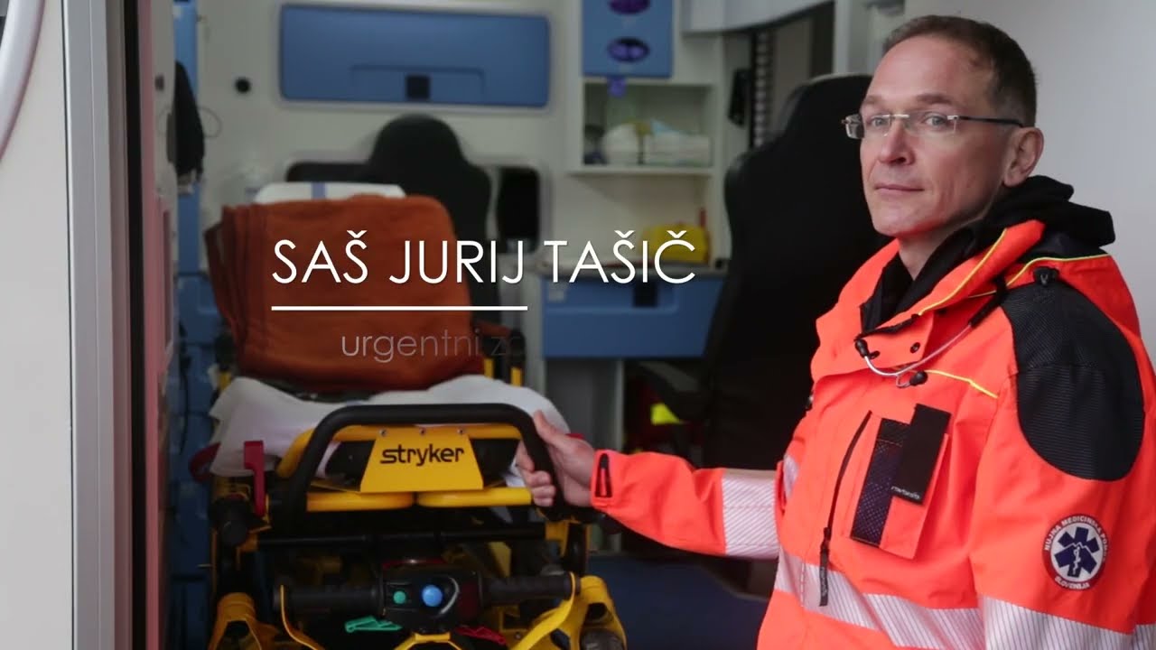 (OBRAZI ZDRAVNIŠTVA) Saš Jurij Tašič, urgentni zdravnik: “Smo prva bojna linija, vstopamo v domove.