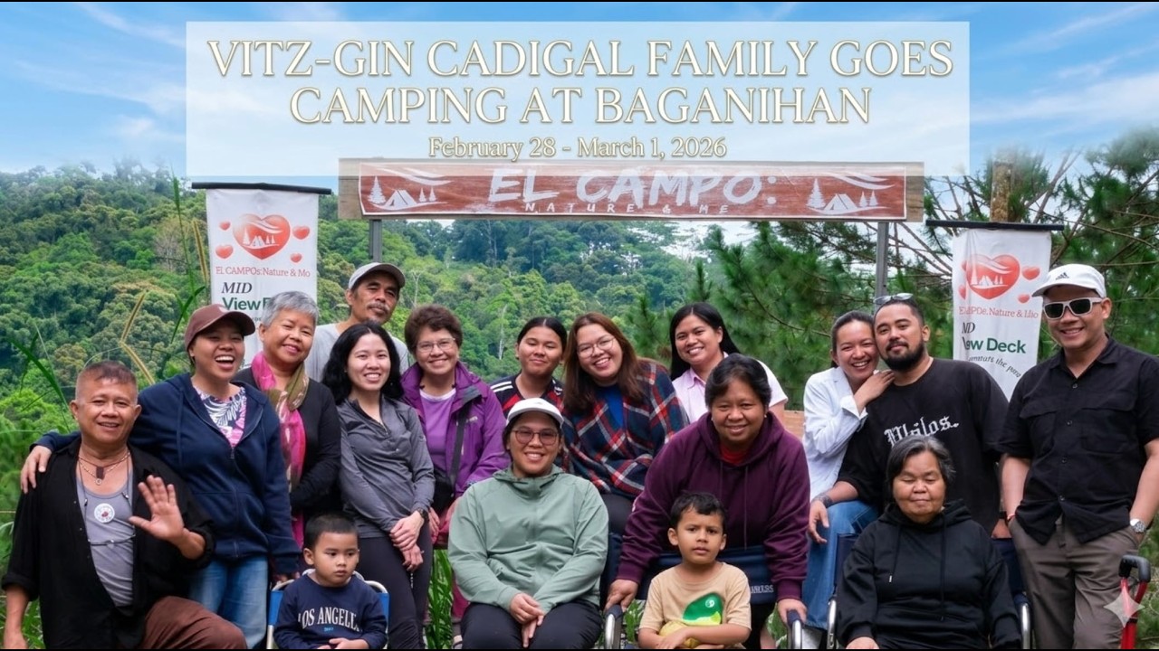 The Vitz-Gin Cadigal Family Camping Adventure in Baganihan