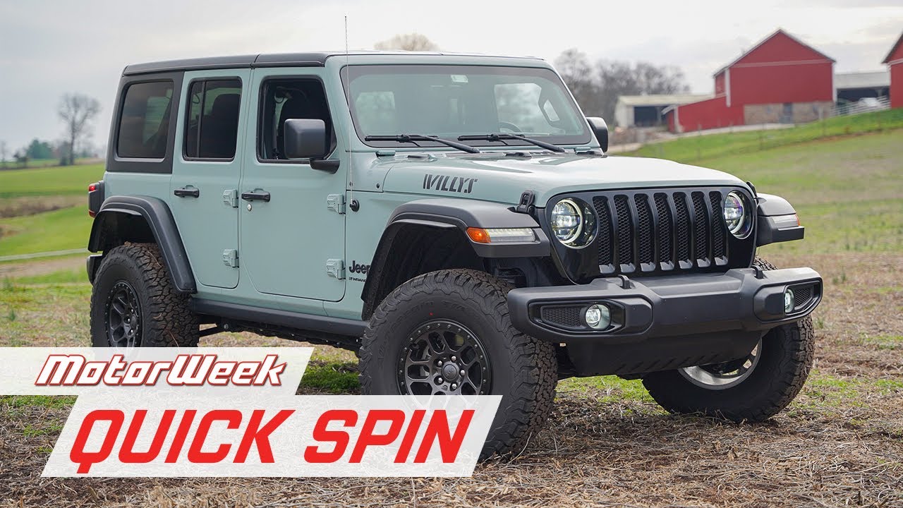 2023 Jeep Wrangler Willys | MotorWeek Quick Spin