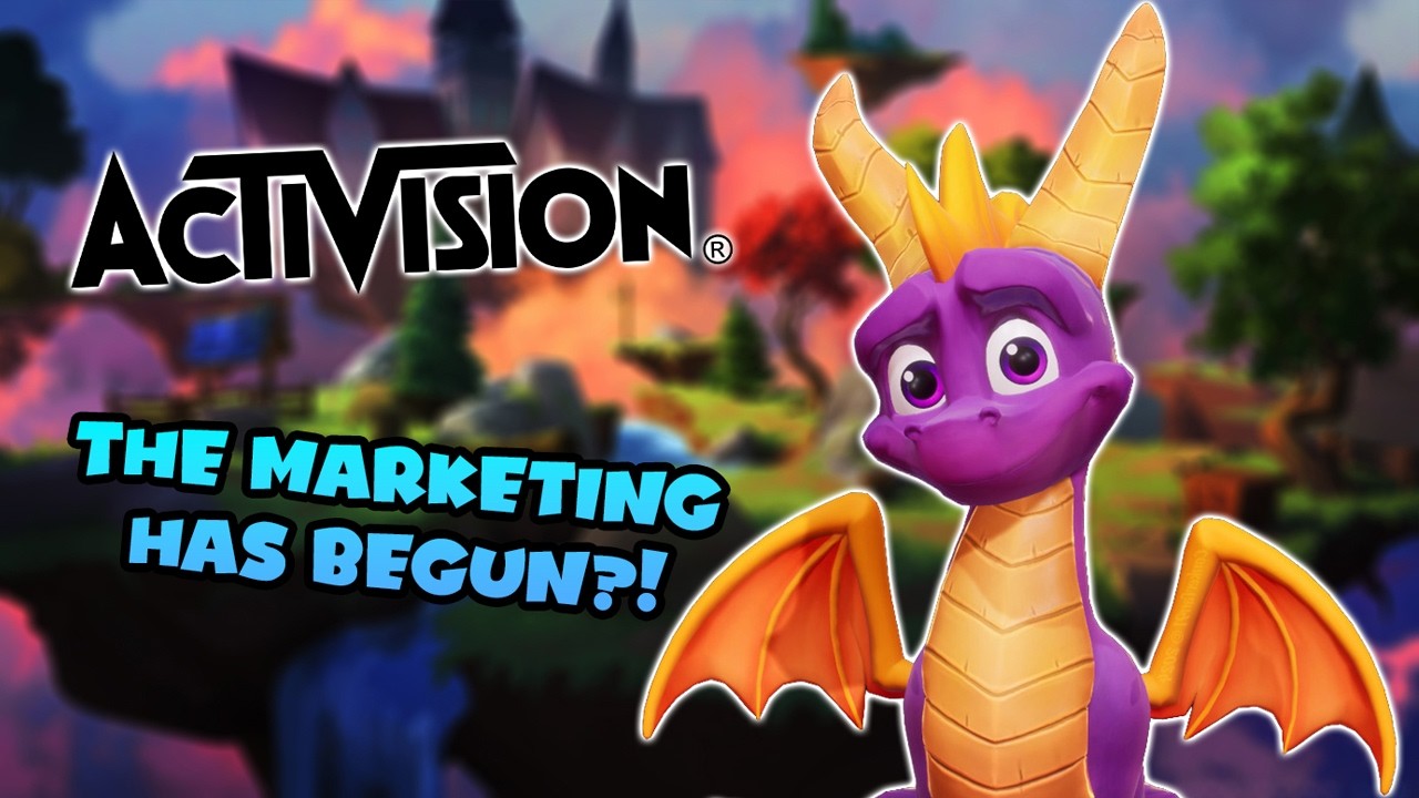 Компания Activision начала маркетинговую кампанию Spyro 4?!