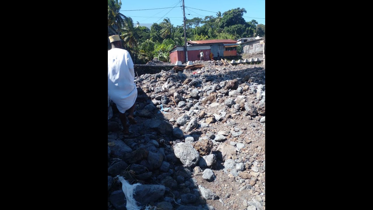 Comores-Mitsoudje après les intempéries, face aux pertes et dommages.