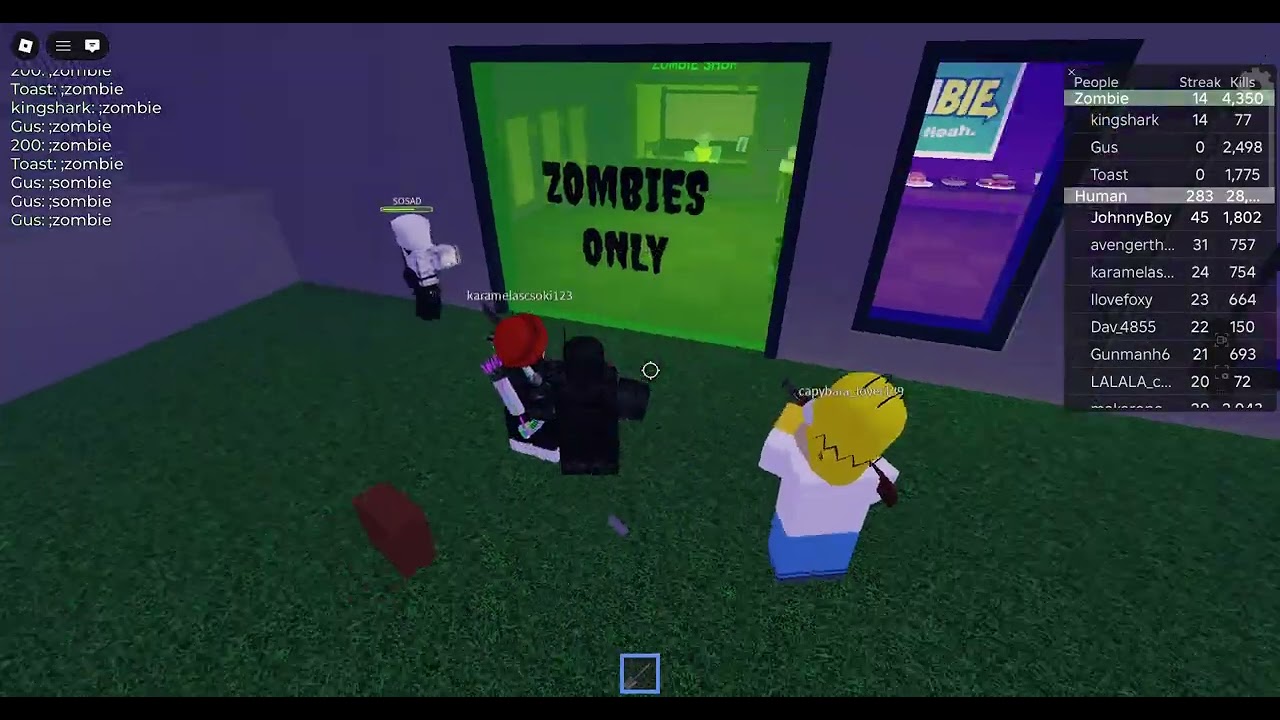 Roblox ZOMBIE GAME