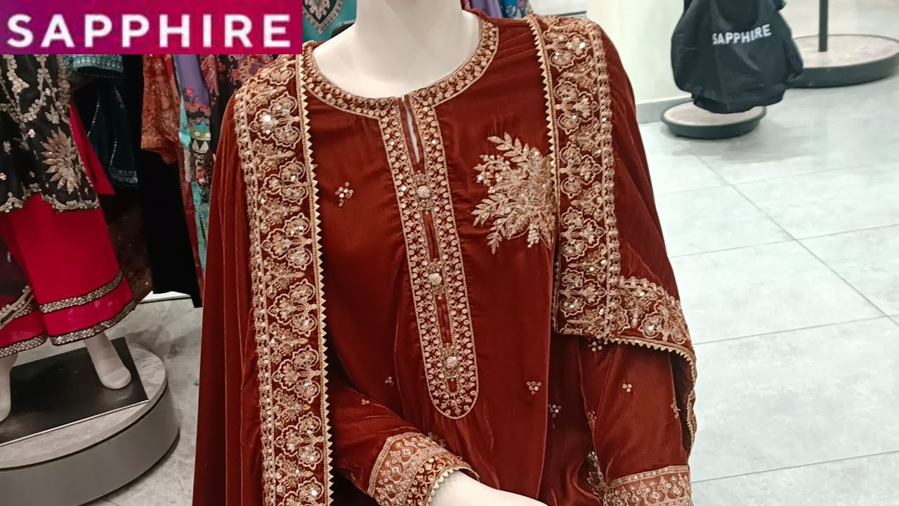 Sapphire || Sapphire New Winter Collection 2025 😍 Sapphire Beautiful Velvet Collection ❣️