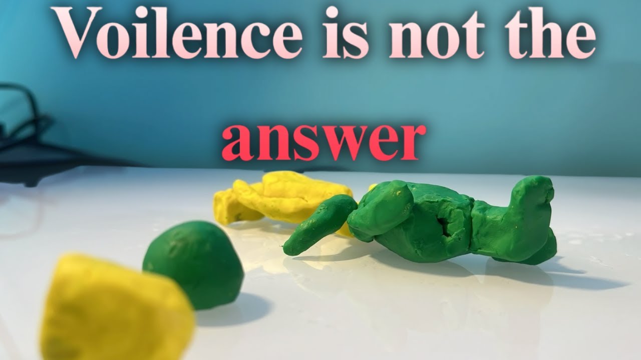 Violence Is Not The Answer Claymation || Film Fest Submission