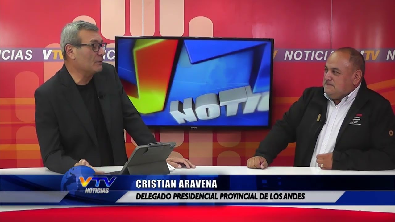 Entrevista VTV Cristian Aravena - Delegado presidencial provincial Los Andes