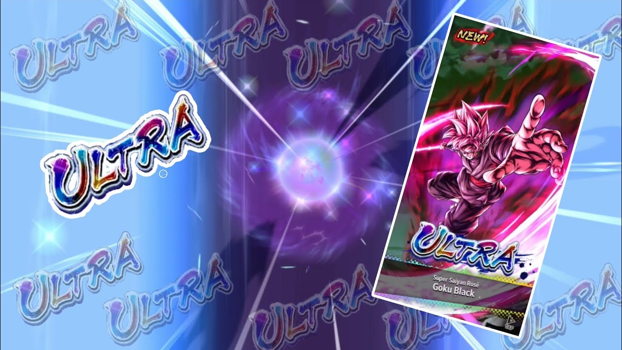 Призыв Ультра SS Роуз Гоку в черном знамени | Пейзаж | Dragon Ball Legends