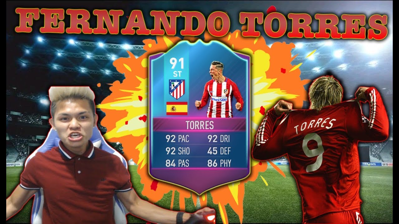 Fernando Torres ที่เรารักแล้วก็ชอบกลับมาแล้วครับ!โคตรเทพการ์ดนี้! | FIFA 17 FERNANDO TORRES 91