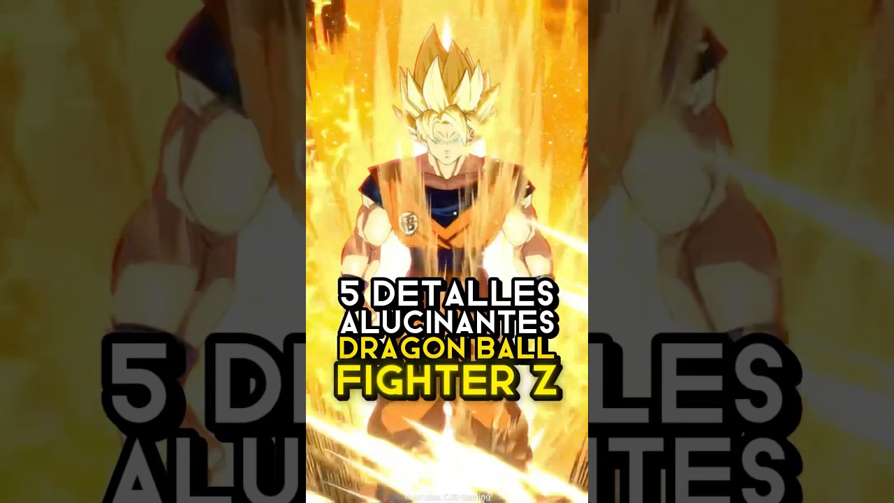 5 DETALLES ALUCINANTES de DRAGON BALL FighterZ 🔥 #dragonball #detallesalucinantes #gaming #vandal
